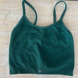 Sculptflex Ribbed V Bra - Mojito